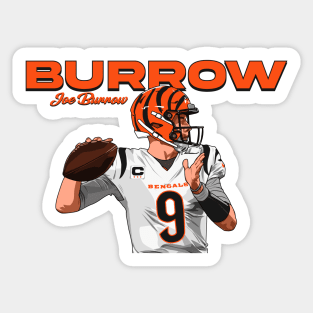 BURROW Sticker